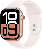 Смарт-часы Apple Watch Series 10 46mm Aluminum Band Rose Gold (розовое золото)