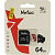 Карта памяти microSD .64Gb Netac P500 Eco Class 10, без SD адаптера