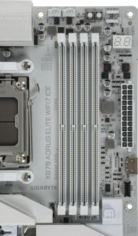 Материнская плата Socket AM5 Gigabyte X870 A ELITE WF7 ICE (X870) 4*DDR5 HDMI ATX