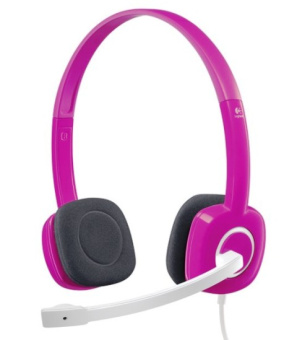 Наушники проводные Logitech H150 Stereo Headset jack 3.5мм 1.7м White