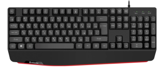 Клавиатура проводная Defender Atom HB-546 Black