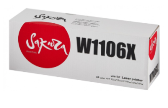 Картридж лазерный Sakura  SAW1106X (W1106X) для HP LaserJet 107a,107r,107w,135a,135r,135w,137fnw, че