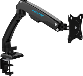 Крепление для монитора Kromax OFFICE-8  (15"-32" макс.8кг настольный поворот и наклон верт.) Black