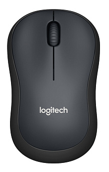 Мышь беспроводная Logitech M220 Wireless Silent Black