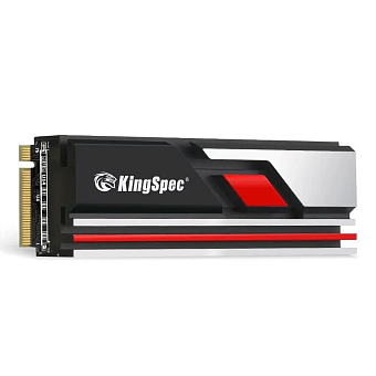 Накопитель SSD M.2 1Tb KingSpec XG7000-1TB PRO (PCI-E 4.0 x4, 7500/5400 Мбайт/сек)