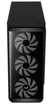 Корпус Aerocool SI-5200 Frost (Mid Tower, 2*USB2.0, 1*USB3.0, ATX, без БП) Black