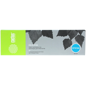 Картридж лазерный Cactus CS-CF410A для HP, 2300 стр. черный