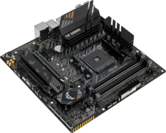 Материнская плата Socket AM4 ASUS TUF GAMING B550M-PLUS (B550) 4*DDR4 1*PCI-Ex1 2*PCI-Ex16 SATA M.2 