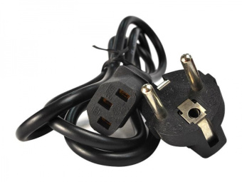 Кабель питания 220V  4.5м, Schuko- C13,  6А, Cablexpert черный