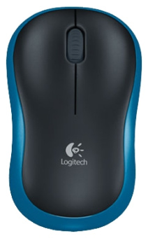Мышь беспроводная Logitech M185 Wireless Dark-Blue