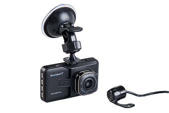 Видеорегистратор Silverstone F1 NTK-9000F Duo FHD 2 камеры черный