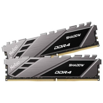 Модуль памяти DDR4 16Gb PC4-25600 3200MHz Netac Black (kit of 2)