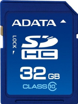 Карта памяти SD 32Gb A-Data SDHC CLASS 10
