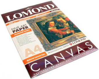 Бумага Lomond [A4] Холст, натуральный льняной, 300гр/м2, 10л
