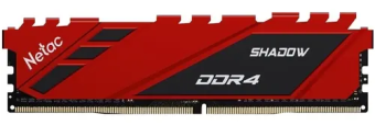 Модуль памяти DDR4 8Gb PC4-25600 3200MHz Netac Red