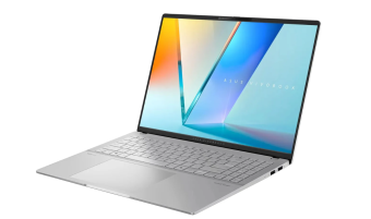 Ноутбук ASUS VivoBook S16 M5606KA-RI035 Ryzen AI 7 350/24G/1Tb SSD/Radeon HD/16" 3k OLED/DOS/Silver