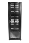 Шкаф серверный ЦМО ШТК-СП-48.8.12-48АА-9005 48U 800x1190мм пер.дв.перфор. 2 бок.пан. 1350кг черный