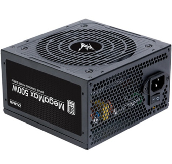 Блок питания .500W Zalman ZM500-TXII (120mm, 24+8pin, 2*8pin, 5*Sata, 3*Molex)