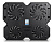 Подставка для ноутбука 15" DEEPCOOL Multi Core X6 черный