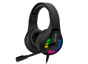 Наушники проводные A4Tech Bloody G230P (микрофон, 20 Гц - 20 кГц, подсветка Neon, 3.5 мм для аудио, USB для подсветки)