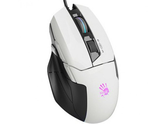 Мышь проводная A4Tech Bloody W70 Max PANDA 10000dpi белый
