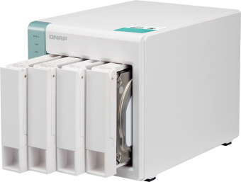 Сетевое хранилище .4-Bay QNAP D4 PRO White