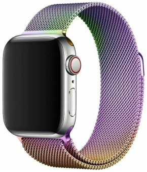 Ремешок Gurdini Milanese Loop Apple Watch 42/44/45/49mm Tiffany (тиффани)