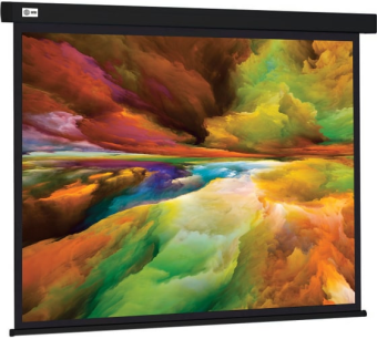 Экран для проектора Cactus 206x274см Wallscreen CS-PSW-206X274-BK 4:3 настенно-потолочный рулонный черный