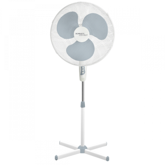 Вентилятор Scarlett SC-SF111B27 (напольный, 3 режима работы, регулируемый наклон и поворот, 40W)