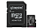 Карта памяти microSD 128Gb Kingston microSDHC Class10 U1 A1 V 10 Select Plus + SD адаптер 150MB/s