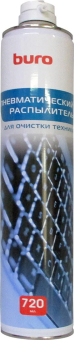 Сжатый воздух BURO BU-AIR720 - для чистки офисной техники (баллон - 720мл)