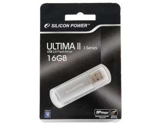 Флешка 16Gb Silicon Power ULTIMA II I USB silver