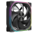 Вентилятор для корпуса 120mm XASTRA FG120B ARGB Single pack Black