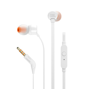 Наушники проводные JBL T110 jack 3.5mm White