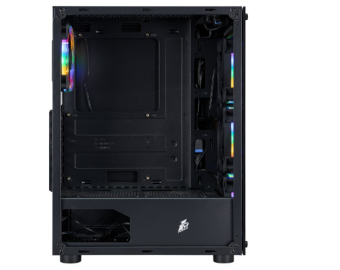 Корпус 1STPLAYER FIRE DANCING V3-B FRGB ATX чёрный