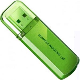 Флешка .64Gb Silicon Power Helios 101 USB зеленый