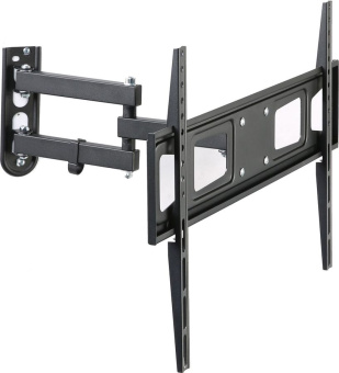 Крепление для телевизора Hama R1 118157 черный 37"-75" макс.30кг настенный поворотно-выдвижной и наклон