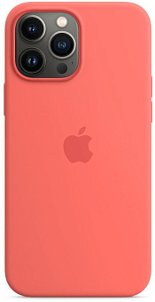 Чехол для смартфона Apple iPhone 13 Pro 6.1" - Silicone Case (Magsafe IC) Pomelo (помело)