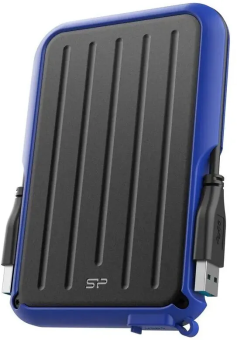 Внешний жесткий диск 2Tb Silicon Power Armor A66 2.5" USB3.0 Black-Blue