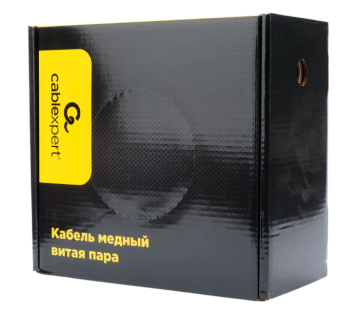 Кабель витая пара внутренний 4 пары кат.6 UTP (100м) медный Cablexpert серый