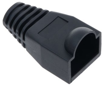 Аксессуар Колпачок пластиковый для коннектора RJ-45, черный