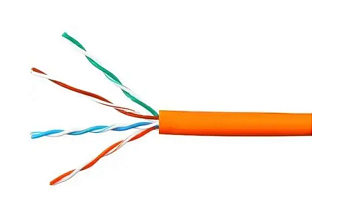 Кабель витая пара внутренний 4 пары UTP кат.5e (100м) медный Cablexpert (UPC-5051E-LSZH-4-CU/100)