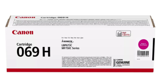 Картридж лазерный Canon 069HM для Canon MF752Cdw/MF754Cdw, LBP673Cdw пурпурный