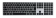 Клавиатура беспроводная Satechi Slim X3 Bluetooth Keyboard темно-серый
