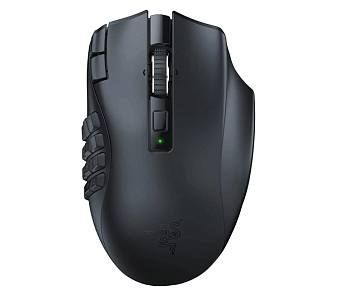 Мышь беспроводная Razer Naga V2 HyperSpeed черный