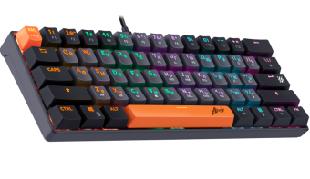 Клавиатура проводная Defender Apex GK-002 серый