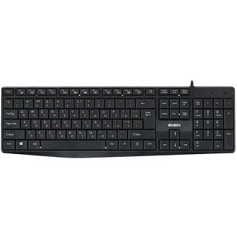 Клавиатура проводная SVEN KB-S305 черный