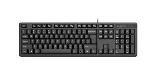 Клавиатура проводная A4Tech KK-3 USB черный