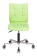 Кресло Бюрократ CH-330M (ткань, без мех. качания, крест. металл, до 120 кг) Салатовый