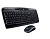 Комплект беспроводной (клавиатура+мышь) Logitech MK330 Wireless Combo USB черный